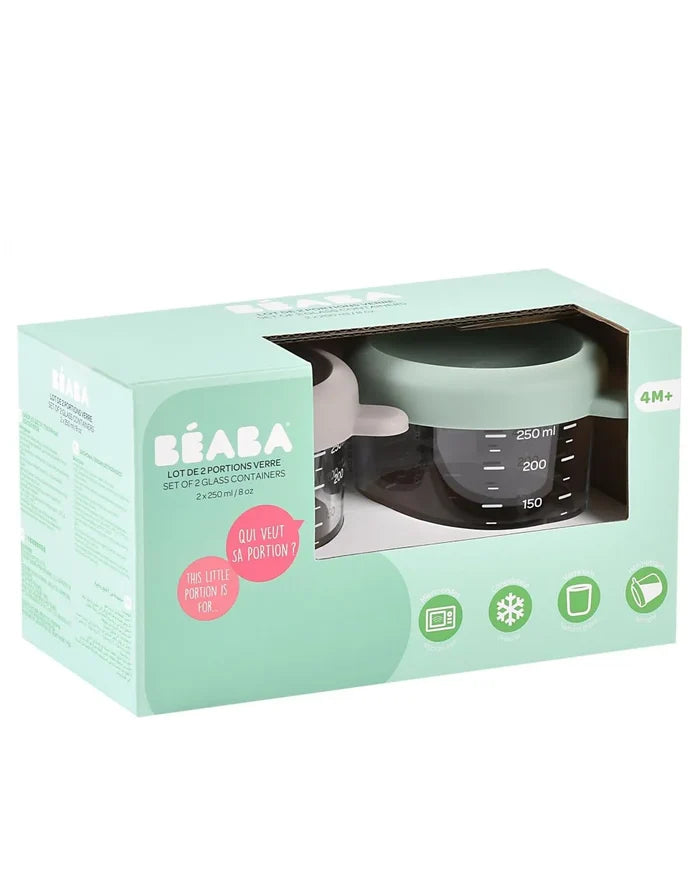 Beaba Glass Conservative Jars Honey Set (2x250ml)