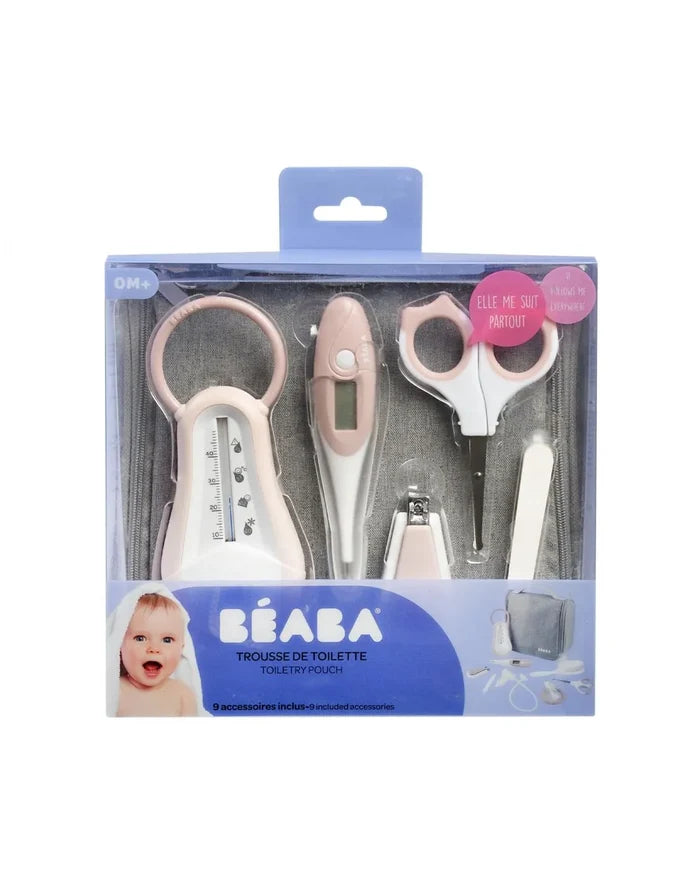 Beaba Hanging Toiletry Pouch With 9 Accessories