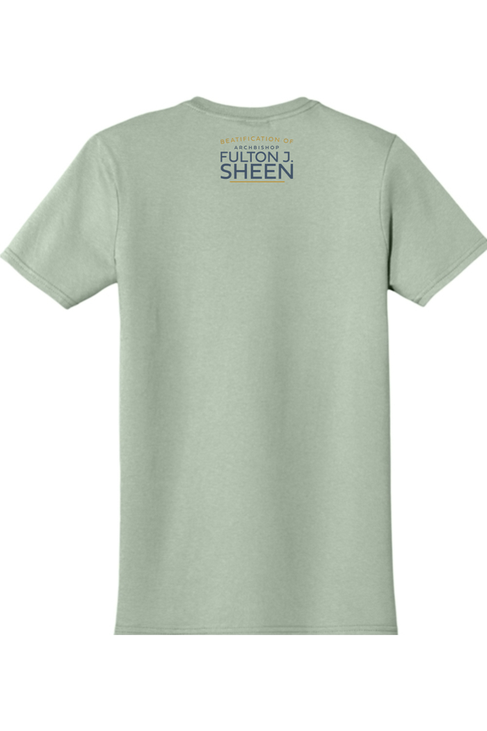 Beatification of Fulton Sheen - Peoria Skyline Adult T-Shirt