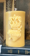 Beeswax Immaculate Heart Candle