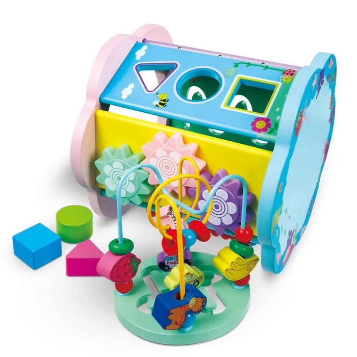 Beilaluna Garden Bead Maze Activity Cube