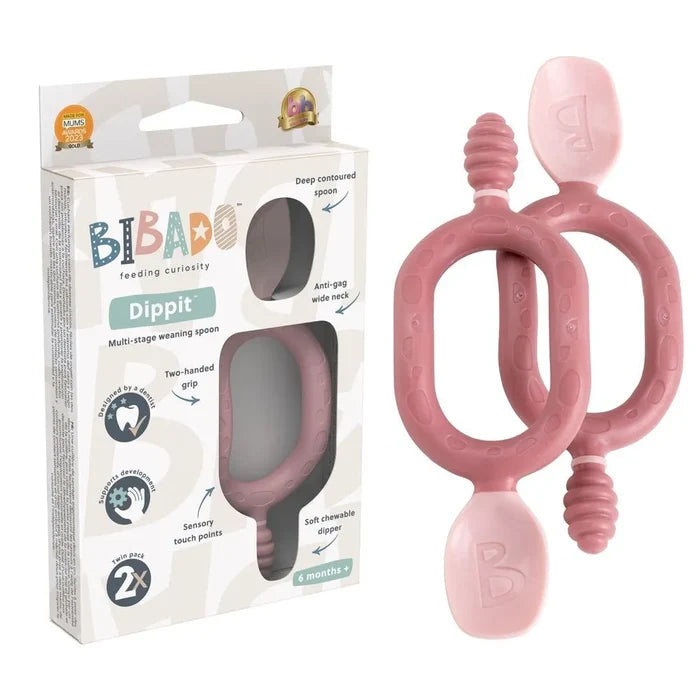 Bibado Dippit Baby Spoon - Pack of 2