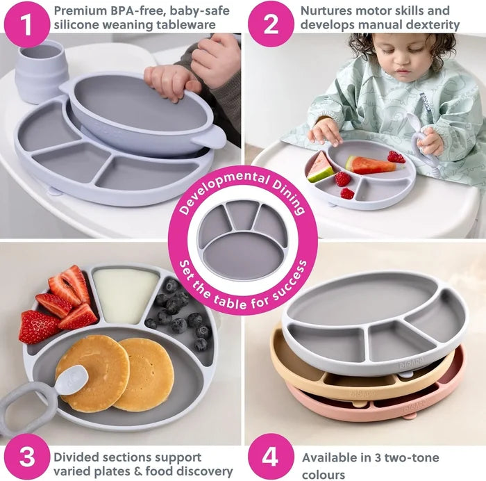 Bibado Silicone Suction Divider Plate