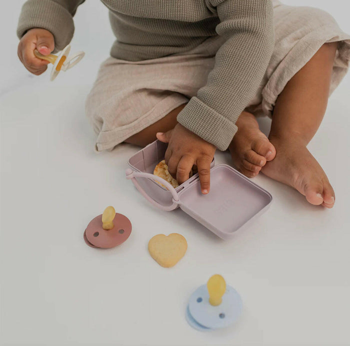 Bibs Pacifier Box Blush.