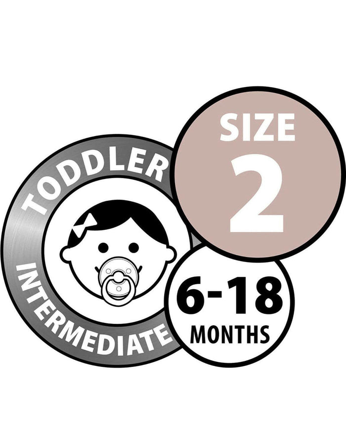 BIBS Pacifiers (6-18M) -Set Of 2.