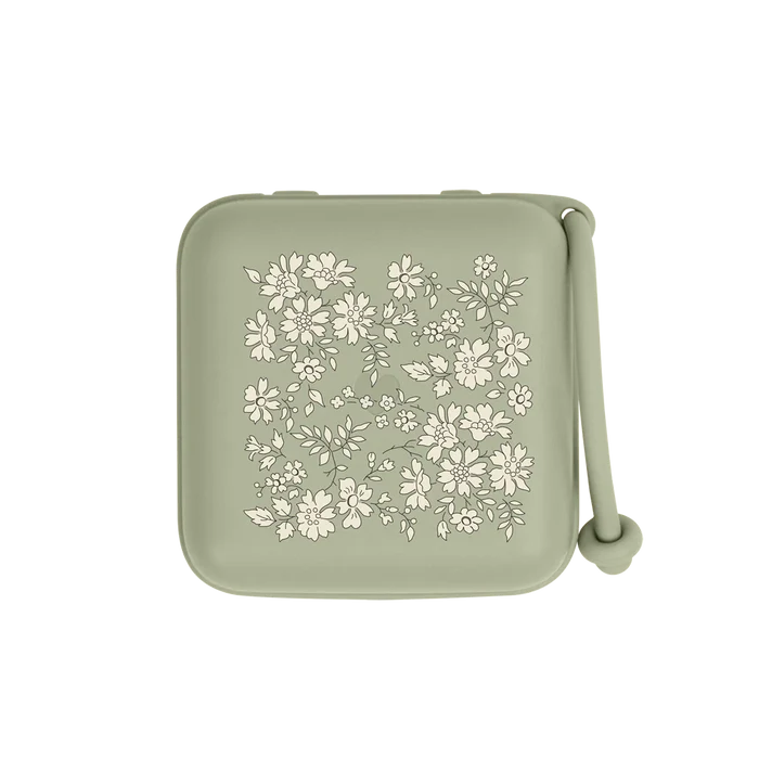 BIBS x Liberty Pacifier Box Sage.