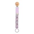 BIBS x LIBERTY Pacifier Clip, Chamomile Lawn Violet Sky