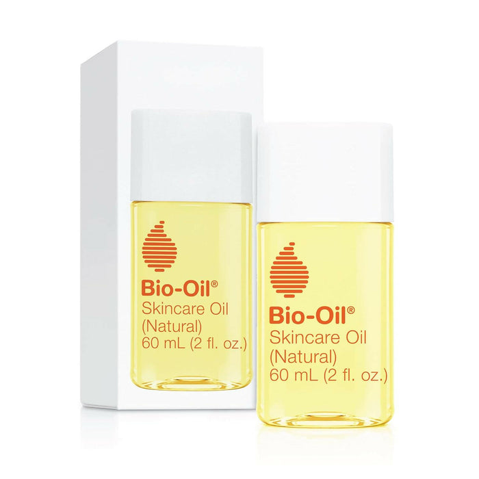Bio-Oil Skincare Body Oil (Natural) Serum for Scars and Stretchmarks, Face and Body Moisturizer Hydrates Skin, with Organic Jojoba Oil and Vitamin E, For All Skin Types