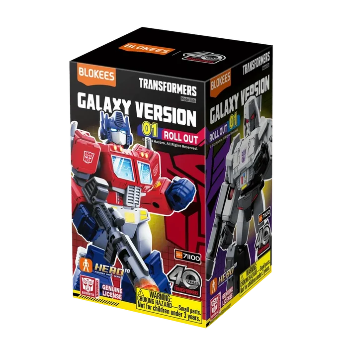 Blokees Transformers Galaxy Version 01 "Rollout" Blind Box