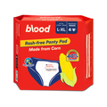 Blood Overnight Panty Pad, 50cm (L-XL |4pcs)