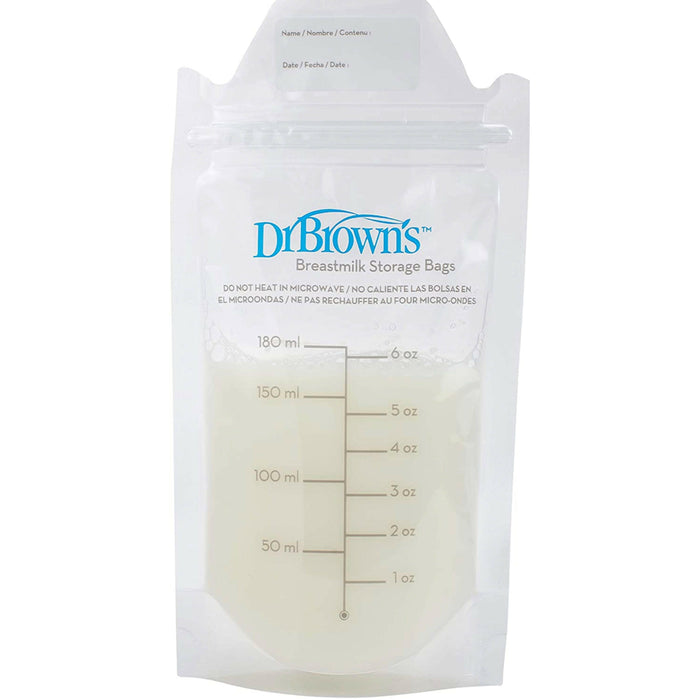 Breastmilk storage bag,25pcs, by Dr brown's.