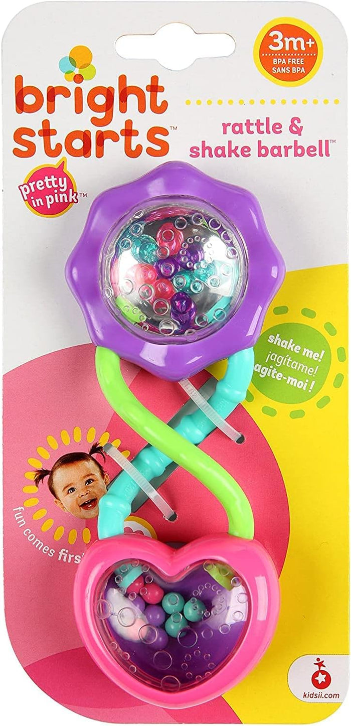 Bright Starts Rattle and Shake Barbell Toy