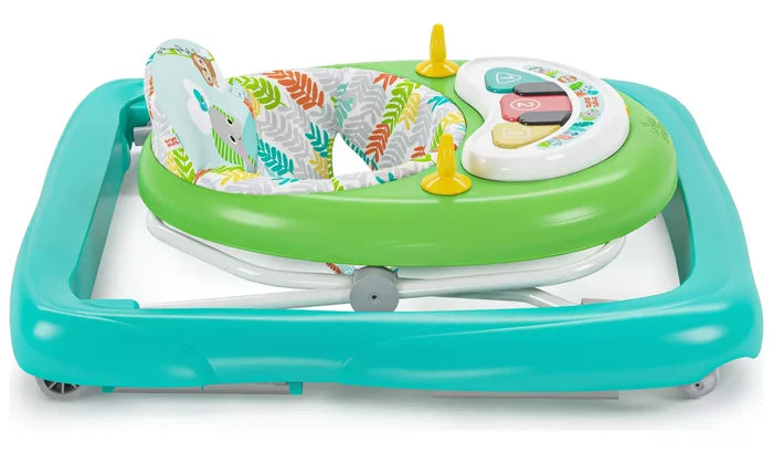 Bright Starts Tiny Trek Walker, Jungle Vines, 2-in-1 Walker