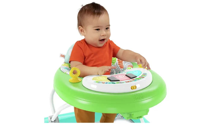 Bright Starts Tiny Trek Walker, Jungle Vines, 2-in-1 Walker