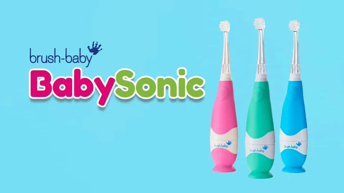 Brush-Baby Baby Sonic Electric Toothbrush (0-3 Years Old)