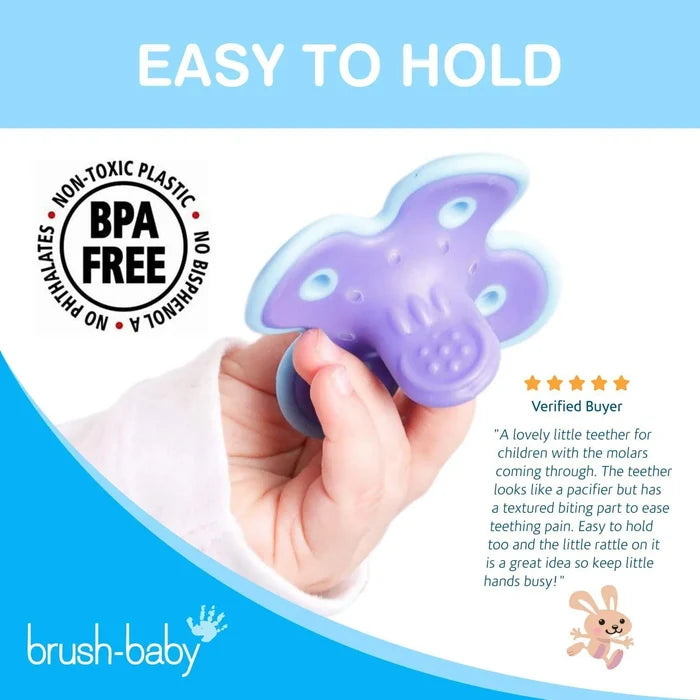 Brush-Baby Molar Munch & Teether - Pack of 2 (4 Months +)