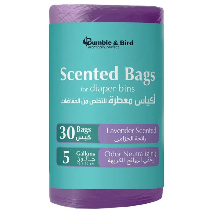 Bumble & Bird Large Disposable Scented Bag - Pack of 3 (90 Pcs)