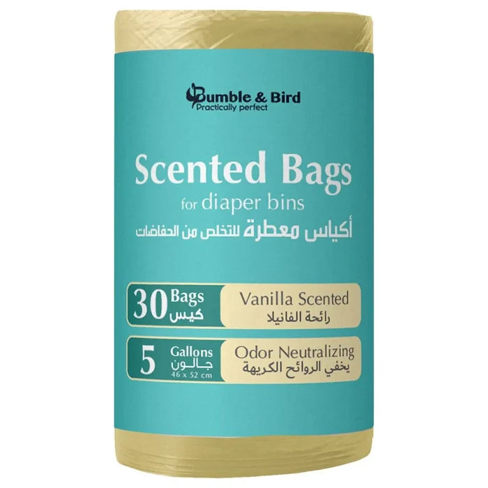 Bumble & Bird Large Disposable Scented Bag - Pack of 3 (90 Pcs)