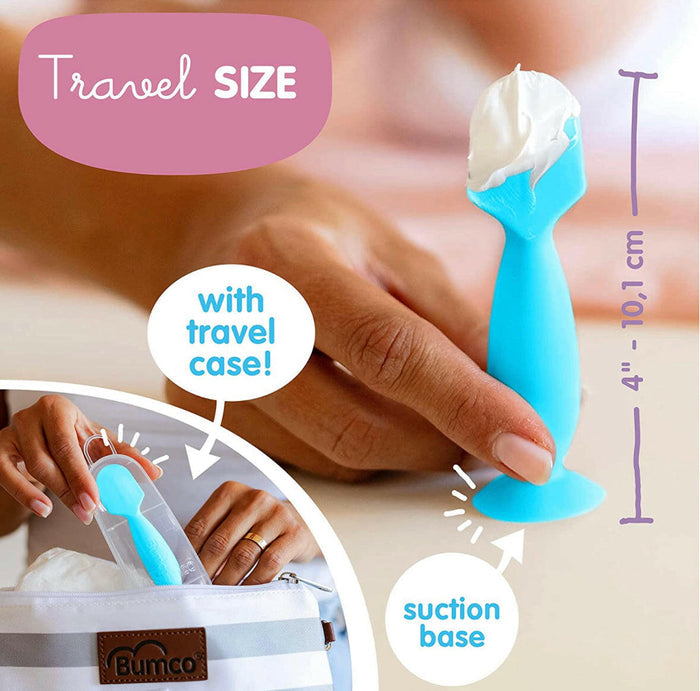 Mini Baby Bum Brush with Travel Case.