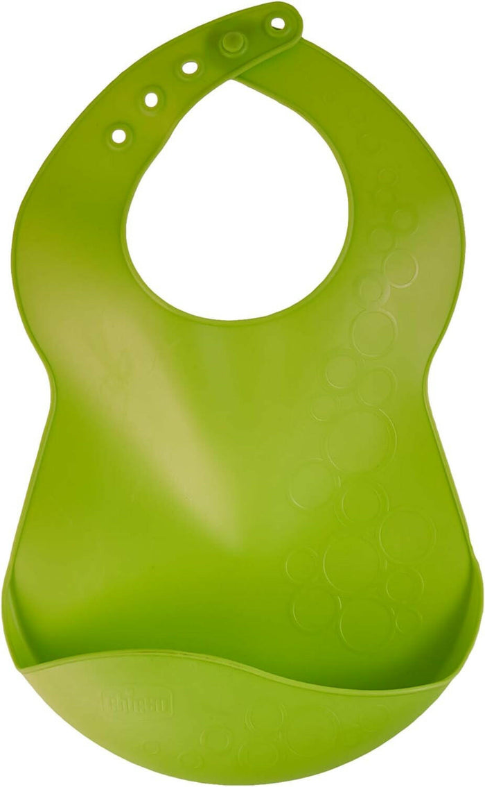 Chicco Baby Easy Flex Hard Bib - 6M+.