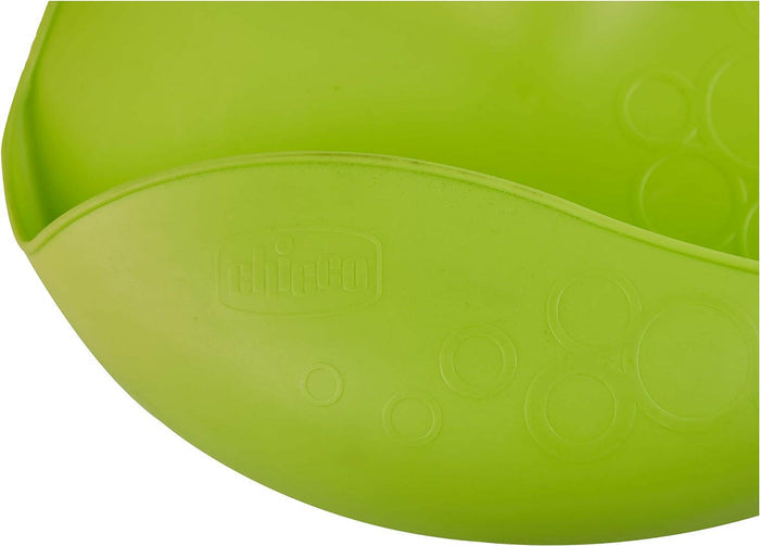 Chicco Baby Easy Flex Hard Bib - 6M+.