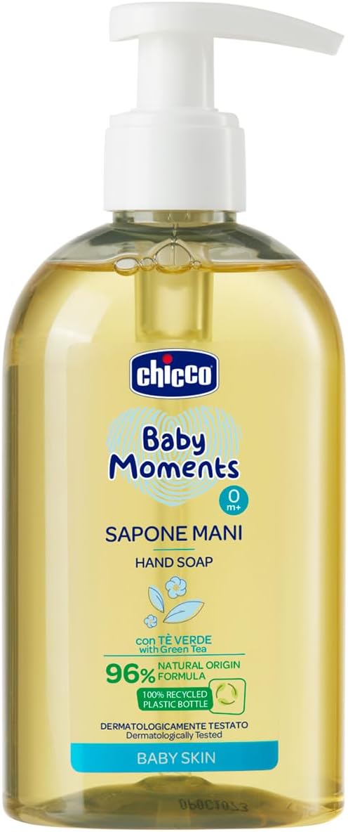 Chicco Baby Moments Hand Soap for Baby Skin, 250ml