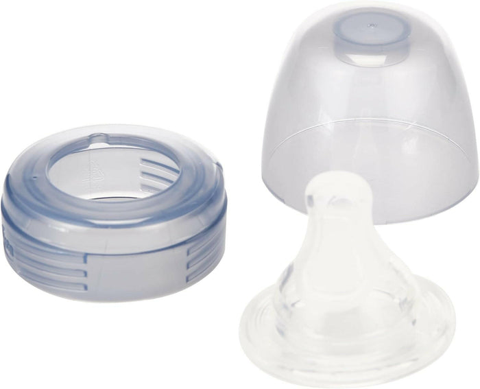Chicco Baby Well Being Glass bottle Unisex - 240ML - Slow Flow - Silicone.