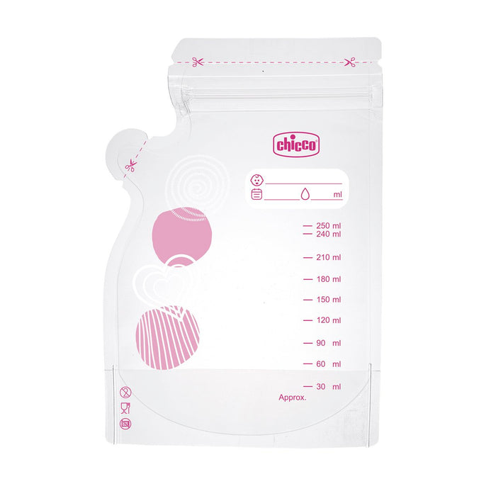 Chicco Breastmilk Storage Bags, 30pcs