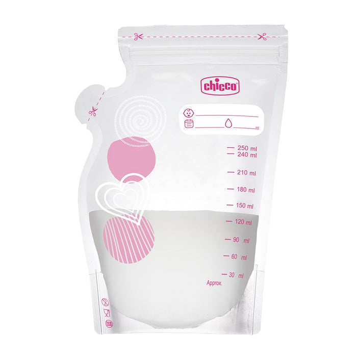 Chicco Breastmilk Storage Bags, 30pcs