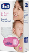 Chicco Disposable Post Natal Briefs (Free Size, Pack of 4)