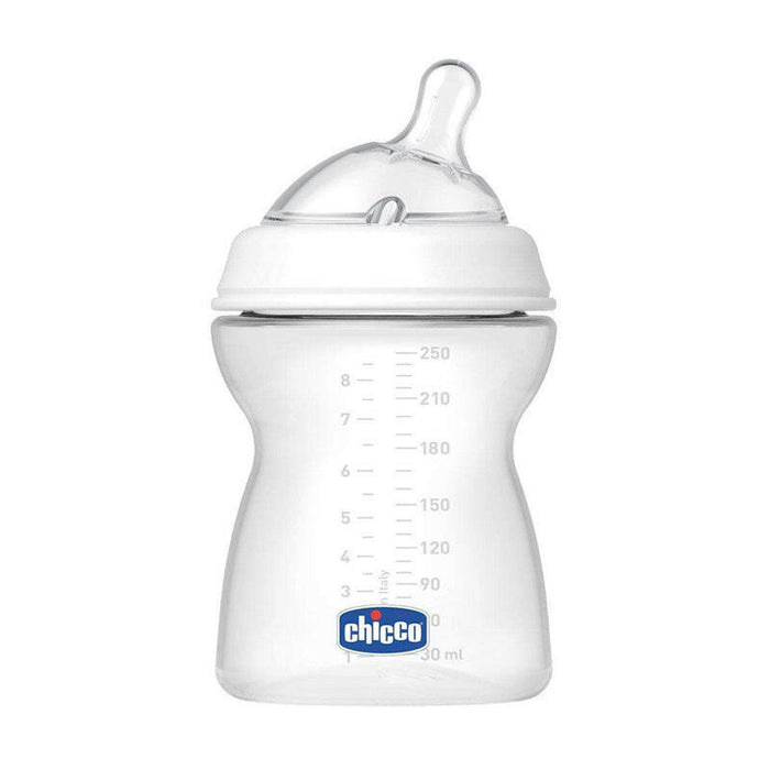 Chicco Natural Feeling Bottle 2M+ - 250ML - Medium Flow.