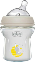 Chicco New Natural Feeling Glass Bottle 0M+ - 150ML.