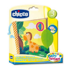 Chicco Rattle Book 1,2,3