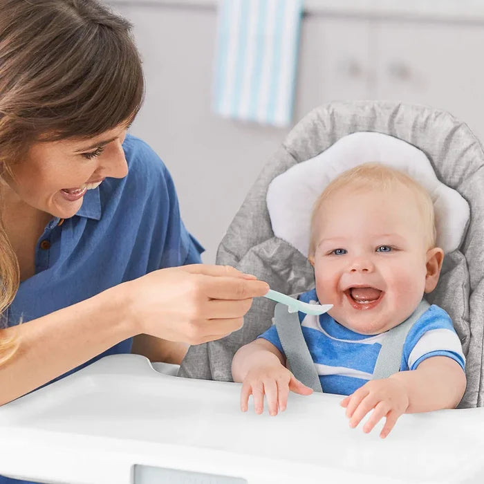 Chicco Soft Silicone Spoon Bi-Pack (6M+)