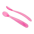 Chicco Soft Silicone Spoon Bi-Pack (6M+)