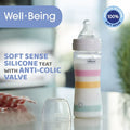 Chicco Well-Being Feeding Bottle - Medium Flow Silicone Nipple (250 ml)