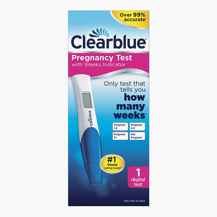 Clearblue Digital Pregnancy Test with Weeks Indicator