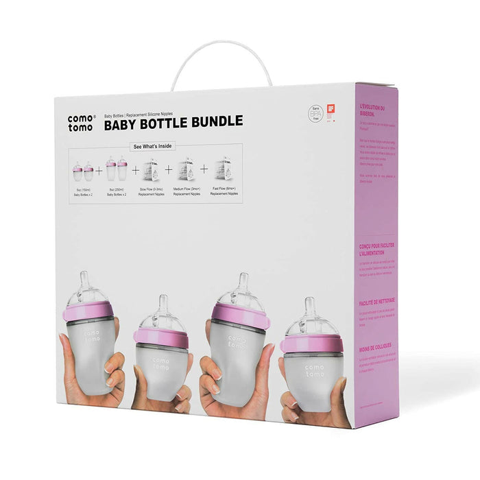 comotomo bottles - Pink.