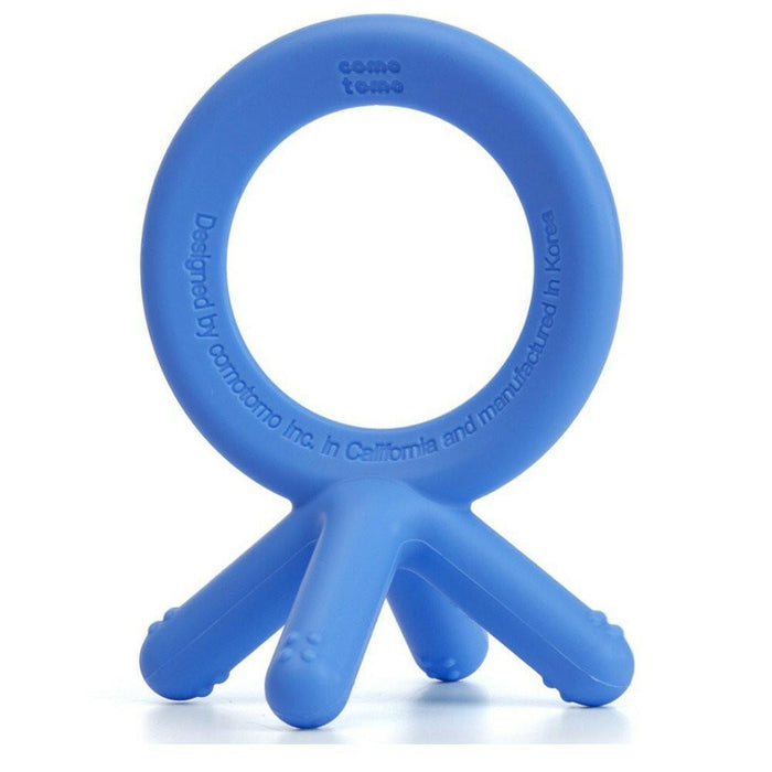 Comotomo Silicone Baby Teether Blue.