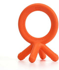 Comotomo Silicone Baby Teether, Orange.