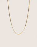 Dainty snake necklace