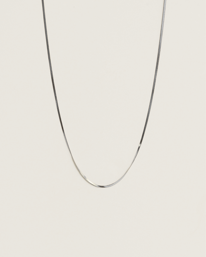 Dainty snake necklace