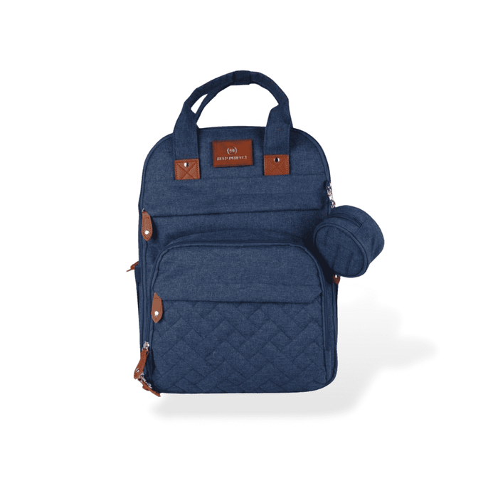 Baby Diaper bag backpack with changing pad.