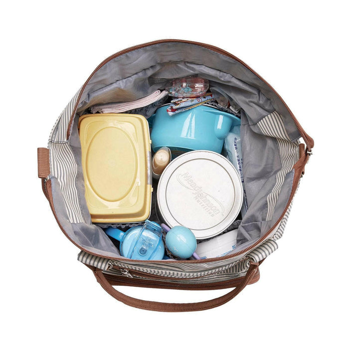 Grand Central Station Diaper Bag , Striped.