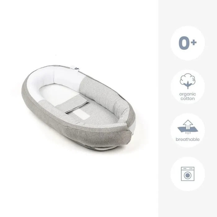 Doomoo Cocoon Cosy and Safe Baby Nest (Classic Grey)