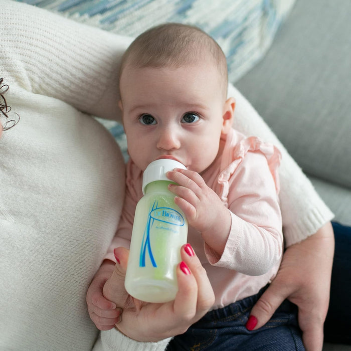 Dr. Brown's Anti-Colic Options+ Narrow Baby Bottle, 120ml