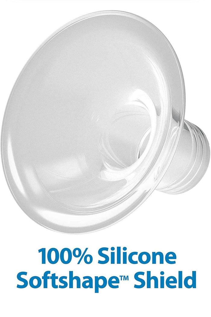 Dr. Brown's Manual Breast Pump with Softshape Silicone Shield.
