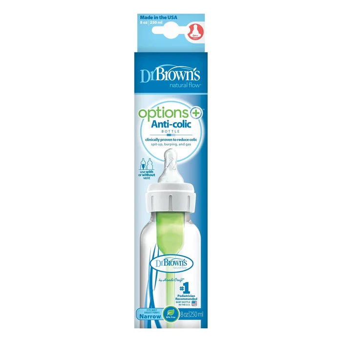 Dr. Brown's Narrow Baby Bottles, 250ml.