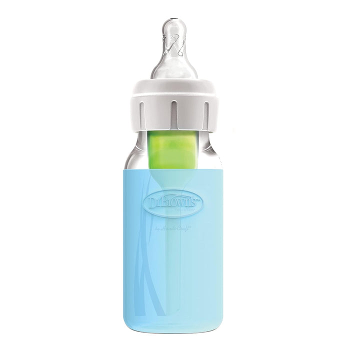 Dr. Brown's Natural Flow Options+ Glass Baby Bottle Sleeve (4oz/120ml)