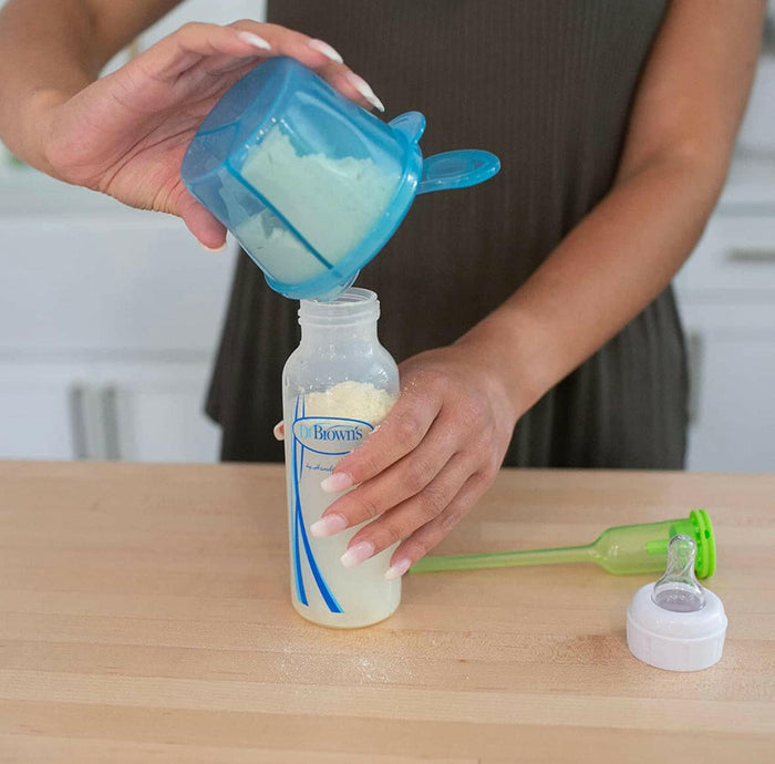 Dr. Brown's Travel Formula Dispenser with Lid.
